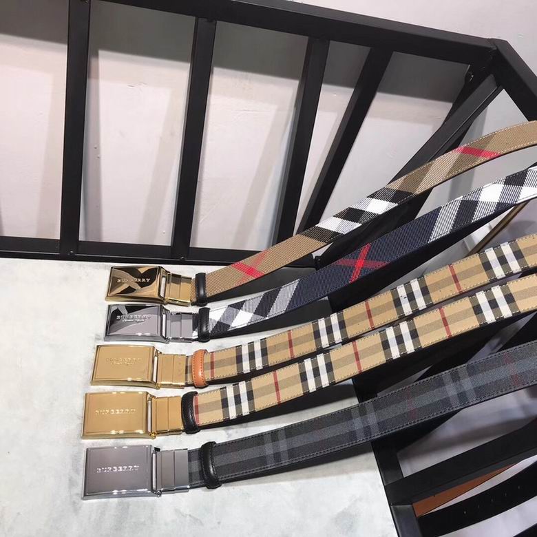 Burberry Belt 34mmX95-125CM 7d56